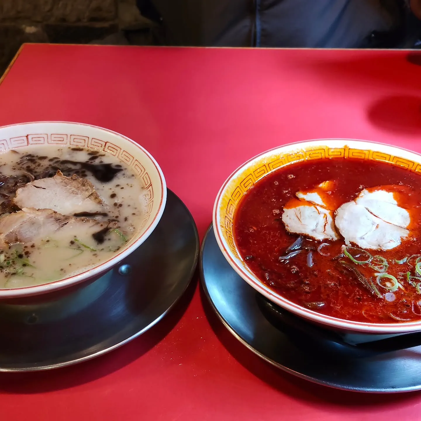 今日は上通の現場視察があったので、昼にラーメン食べました💕