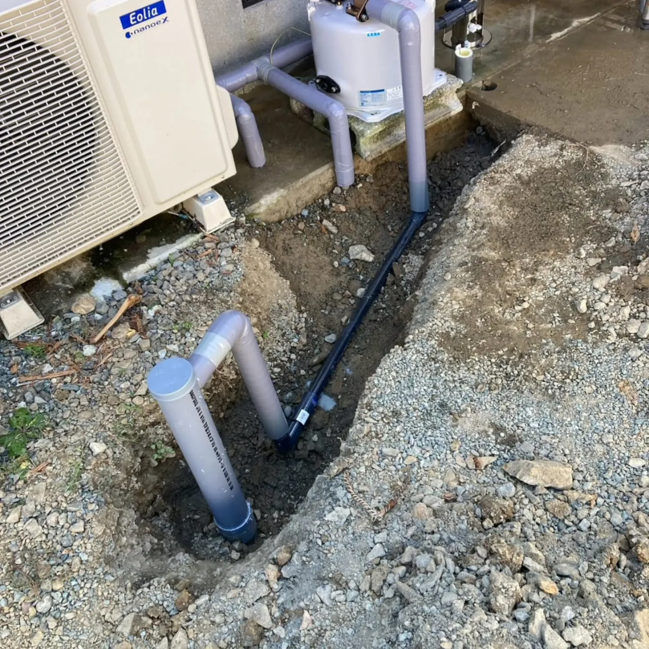 今日は八代市で井戸ポンプの交換工事を行いました。